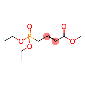 4-(Diethoxyphosphinyl)-2-butenoic acid methyl ester