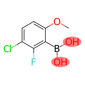 (3-氯-2-氟-6-甲氧基苯基)硼酸
