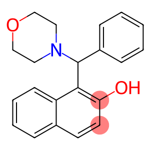 2-Naphthalenol, 1-(4-morpholinylphenylmethyl)-