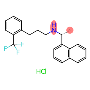 1-Naphthalenemethanamine, α-methyl-N-[3-[2-(trifluoromethyl)phenyl]propyl]-, hydrochloride (1:1), (αR)-