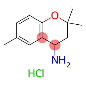 (2,2,6-trimethyl-3,4-dihydro-2H-chromen-4-yl)amine hydrochloride