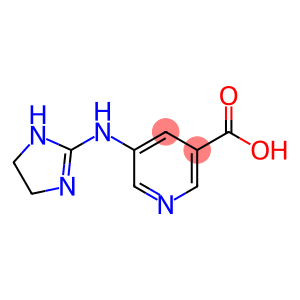 3-Pyridinecarboxylic acid, 5-[(4,5-dihydro-1H-imidazol-2-yl)amino]-