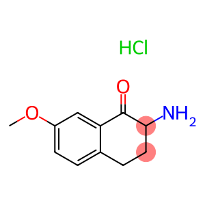 2-Amino-3,4-dihydro-7-methoxy-2H-1-naphthalenone, Hydrochloride