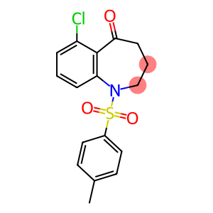 5H-1-Benzazepin-5-one, 6-chloro-1,2,3,4-tetrahydro-1-[(4-methylphenyl)sulfonyl]-