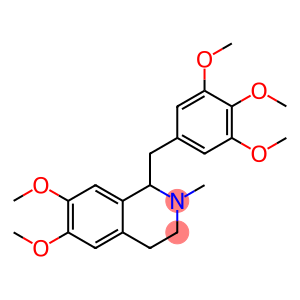 6,7-dimethoxy-2-methyl-1-(3,4,5-trimethoxybenzyl)-1,2,3,4-tetrahydroisoquinoline