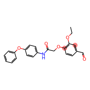 2-(2-ETHOXY-4-FORMYL-PHENOXY)-N-(4-PHENOXY-PHENYL)-ACETAMIDE