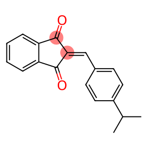 2-((4-(ISOPROPYL)PHENYL)METHYLENE)INDANE-1,3-DIONE