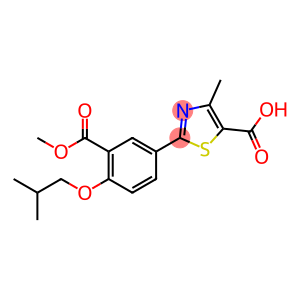 5-Thiazolecarboxylic acid, 2-[3-(methoxycarbonyl)-4-(2-methylpropoxy)phenyl]-4-methyl-