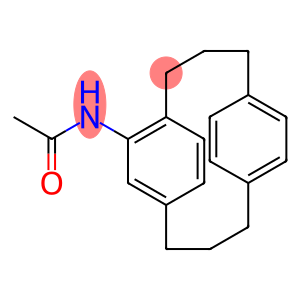 Acetamide, N-tricyclo[10.2.2.25,8]octadeca-5,6,7,12,14,15-hexaen-6-yl-