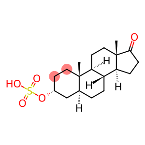 (3a,5a)Androstan-17-one, 3-(sulfooxy)-,