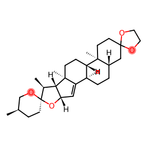 (25R)-3,3-(Ethylenebisoxy)-5α-spirost-14-ene