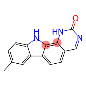 2H-嘧啶并[4,5-A]咔唑-2-酮,1,11-二氢-8-甲基-