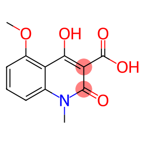 4-羟基-5-甲氧基-1-甲基-2-氧代-1,2-二氢喹啉-3-羧酸