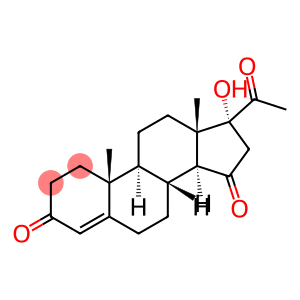 Pregn-4-ene-3,15,20-trione, 17-hydroxy- (7CI,8CI,9CI)