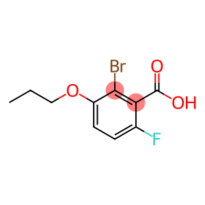 2-溴-6-氟-3-丙氧基苯甲酸