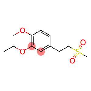 Benzene, 2-ethoxy-1-methoxy-4-[2-(methylsulfonyl)ethyl]-