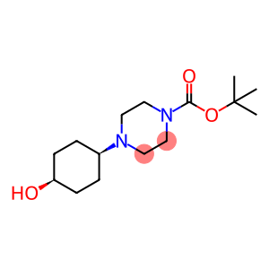 1-Piperazinecarboxylic acid, 4-(cis-4-hydroxycyclohexyl)-, 1,1-dimethylethyl ester