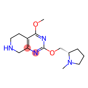 Pyrido[3,4-d]pyrimidine, 5,6,7,8-tetrahydro-4-methoxy-2-[[(2S)-1-methyl-2-pyrrolidinyl]methoxy]-