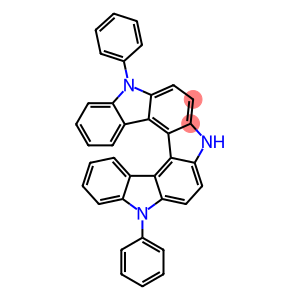 1H-Diindolo[2,3-c:3',2'-g]carbazole, 4,7-dihydro-1,7-diphenyl-