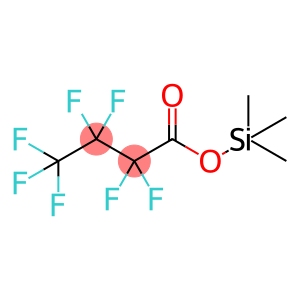 Butanoic acid, heptafluoro-, trimethylsilyl ester (9CI)