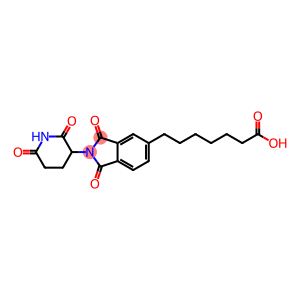 1H-Isoindole-5-heptanoic acid, 2-(2,6-dioxo-3-piperidinyl)-2,3-dihydro-1,3-dioxo-