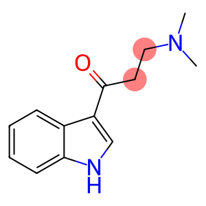 3-dimethylamino-1-(1H-indol-3-yl)propan-1-one