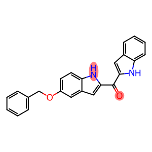 Methanone, 1H-indol-2-yl[5-(phenylmethoxy)-1H-indol-2-yl]-