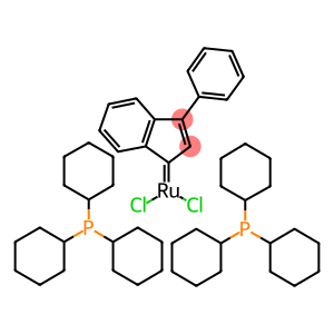 Bis(tricyclohexylphosphine)-3-phenyl-1H-inden-1-ylideneruthenium(IV) dichloride