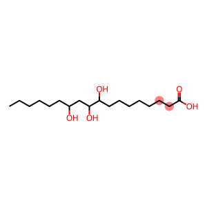 Octadecanoic acid, 9,10,12-trihydroxy-