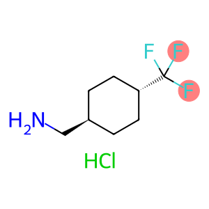 Cyclohexanemethanamine, 4-(trifluoromethyl)-, hydrochloride (1:1), trans-