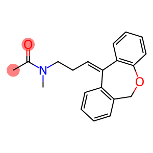 Acetamide, N-[(3E)-3-(dibenz[b,e]oxepin-11(6H)-ylidene)propyl]-N-methyl-