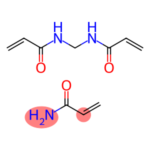 2-Propenamide, N,N'-methylenebis-, polymer with 2-propenamide