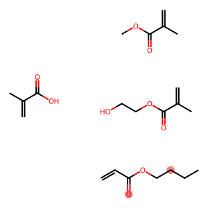 2-Propenoic acid, 2-methyl-, polymer with butyl 2-propenoate, 2-hydroxyethyl 2-methyl-2-propenoate and methyl 2-methyl-2-propenoate