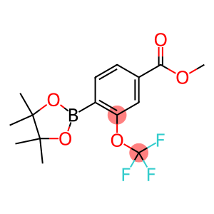 methyl 4-(4,4,5,5-tetramethyl-1,3,2-dioxaborolan-2-yl)-3-(trifluoromethoxy)benzoate