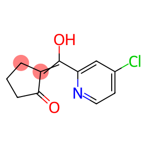 Cyclopentanone, 2-[(4-chloro-2-pyridinyl)hydroxymethylene]-