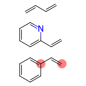 Butadiene-styrene-2-vinylpyridine terpolymer