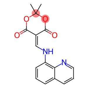 2,2-二甲基-5-[(8-喹啉基氨基)亚甲基]-1,3-二恶烷-4,6-二酮