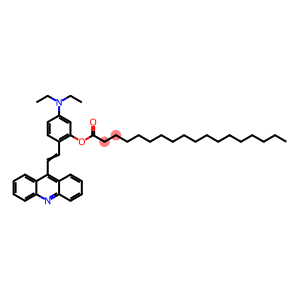 2-[2-(9-吖啶基)乙烯基]-5-(二乙胺基)苯基硬脂酸酯