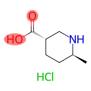 3-Piperidinecarboxylic acid, 6-methyl-, hydrochloride (1:1), (3R,6R)-rel-