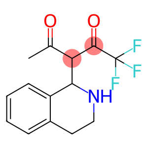 1,1,1-TRIFLUORO-3-(1,2,3,4-TETRAHYDRO-1-ISOQUINOLINYL)-2,4-PENTANEDIONE