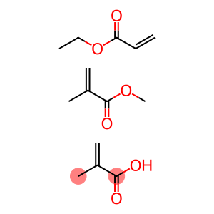 2-Propenoic acid, 2-methyl-, polymer with ethyl 2-propenoate and methyl 2-methyl-2-propenoate