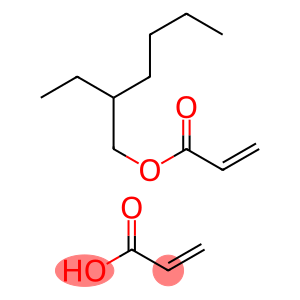 2-丙烯酸与2-乙基己基-2-丙烯酸酯的聚合物