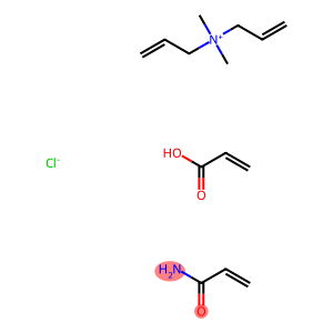 Dimethyldiallylammonium chloride acrylic acid acrylamide copolymer