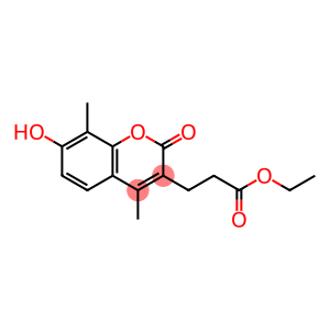 3-(7-羟基-2-氧代-4,8-二甲基-苯并吡喃-3-基)丙酸乙酯