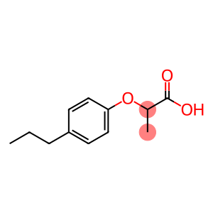 2-(4-propylphenoxy)propanoic acid