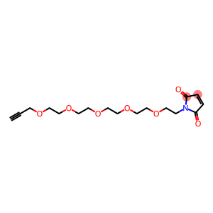 1H-Pyrrole-2,5-dione, 1-(3,6,9,12,15-pentaoxaoctadec-17-yn-1-yl)-