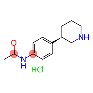 N-(4-(piperidin-3-yl)phenyl)acetamide hydrochloride