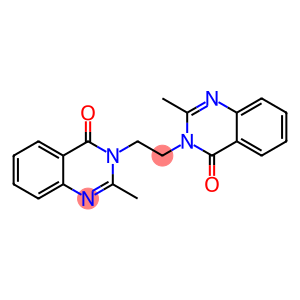 4(3H)-Quinazolinone, 3,3'-(1,2-ethanediyl)bis[2-methyl-