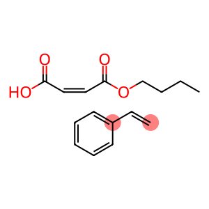 Z-2-丁烯二酸一丁基酯与苯乙烯的聚合物