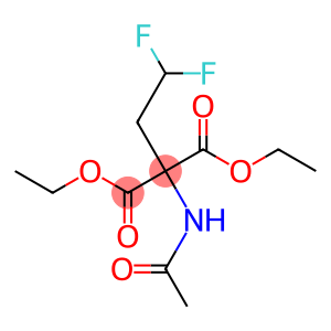 2-ACETYLAMINO-2-(2,2-DIFLUORO-ETHYL)-MALONIC ACID DIETHYL ESTER